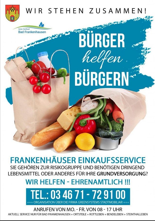 Bild: B&uuml;rger helfen B&uuml;rgern � Wir stehen zusammen!